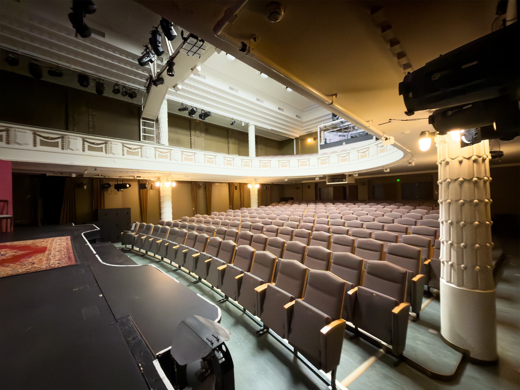 Joensuu City Theatre auditorium inside the city hall